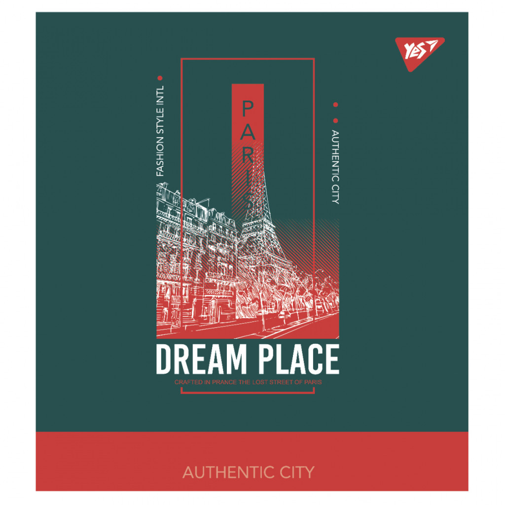 Зошит Yes А5 Dream place 18 аркушів клітинка (766811) - зображення 3