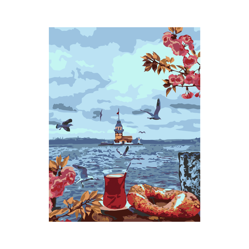 Картина по номерам Rosa Start Дивовижний ранок 35 х 45 см (4823098535782) - зображення 1