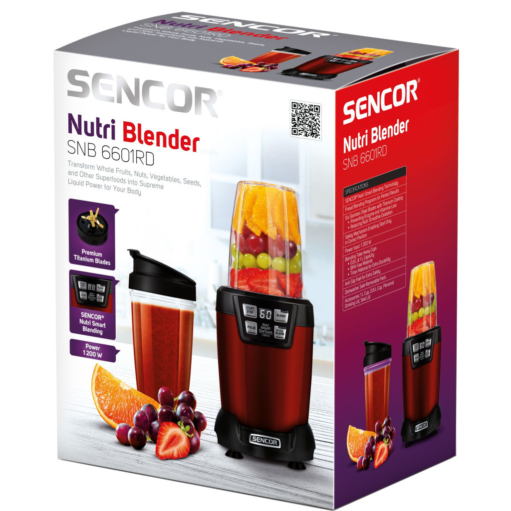 Блендер Sencor SNB6601RD - зображення 6