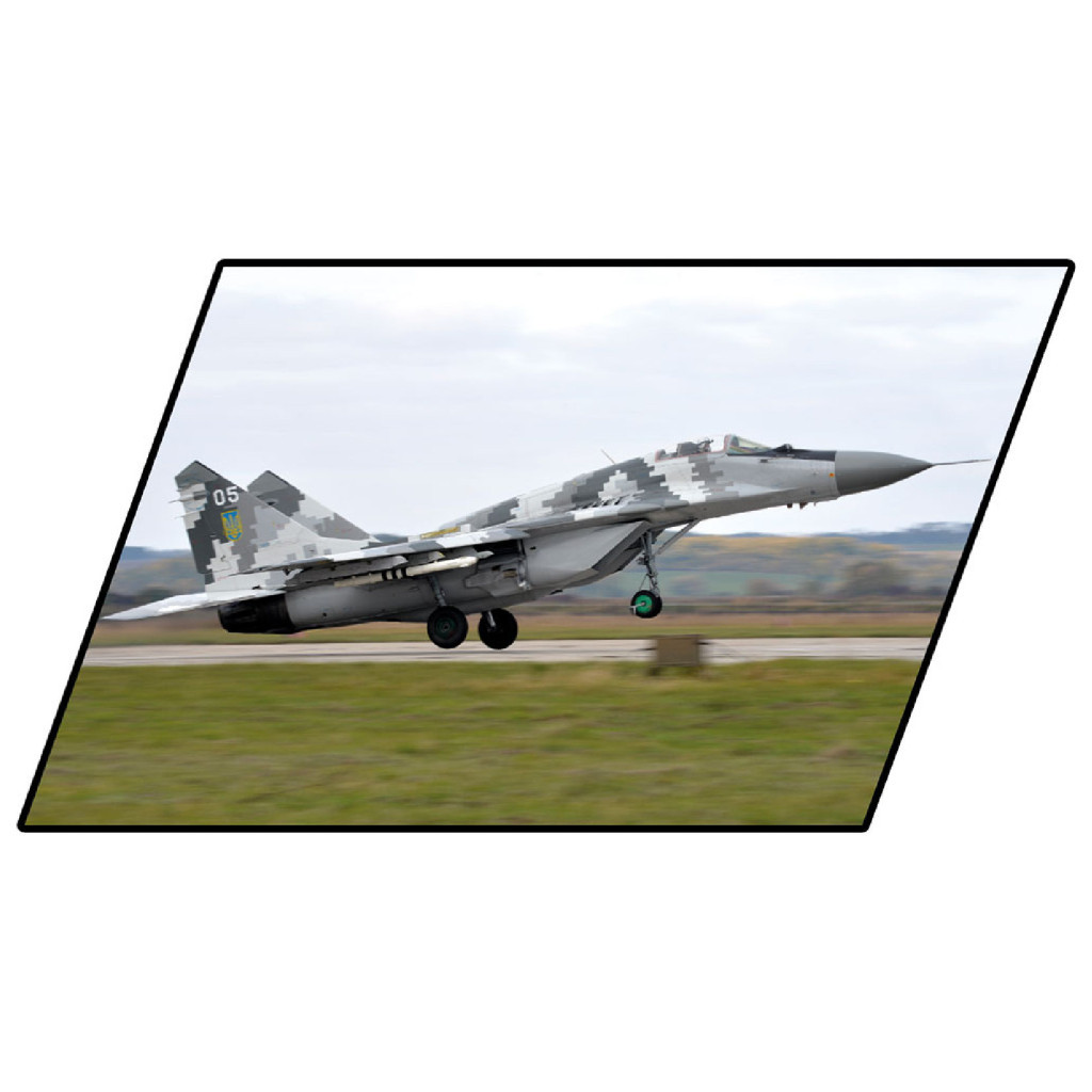 Конструктор Cobi Літак МіГ-29 Привід Києва 1:48, 600 деталей (COBI-5833) - зображення 7