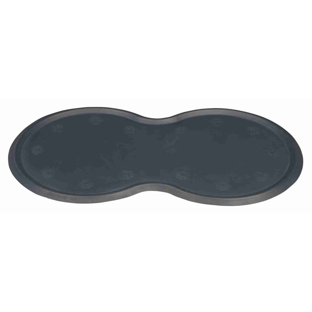 Килимок під миски Trixie гумовий 45x25 см (4011905245614) - зображення 1