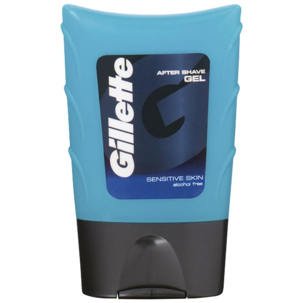 Гель після гоління Gillette Aftershave Gel Sensitive Skin для чутливої шкіри 75 мл (3014260284350) - зображення 1