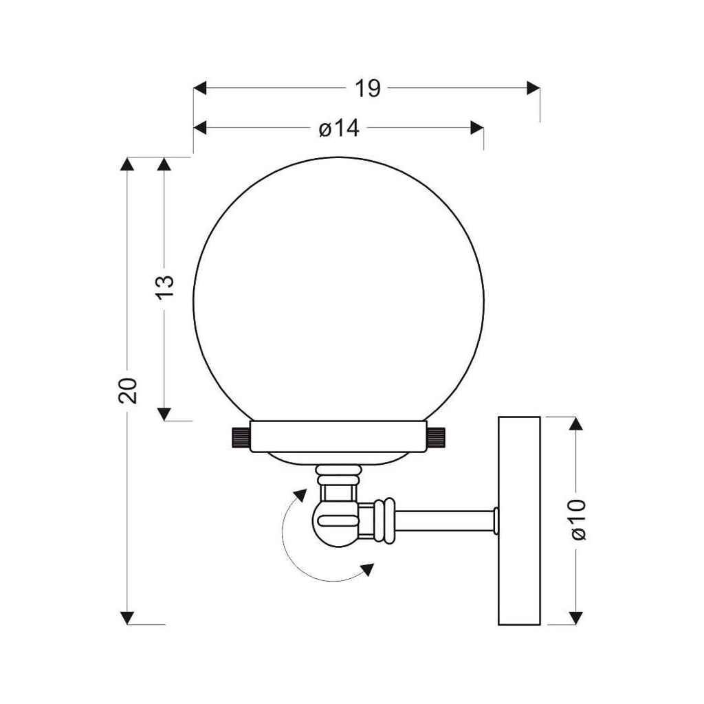 Бра Candellux 21-70852 BALLET (21-70852) - изображение 2