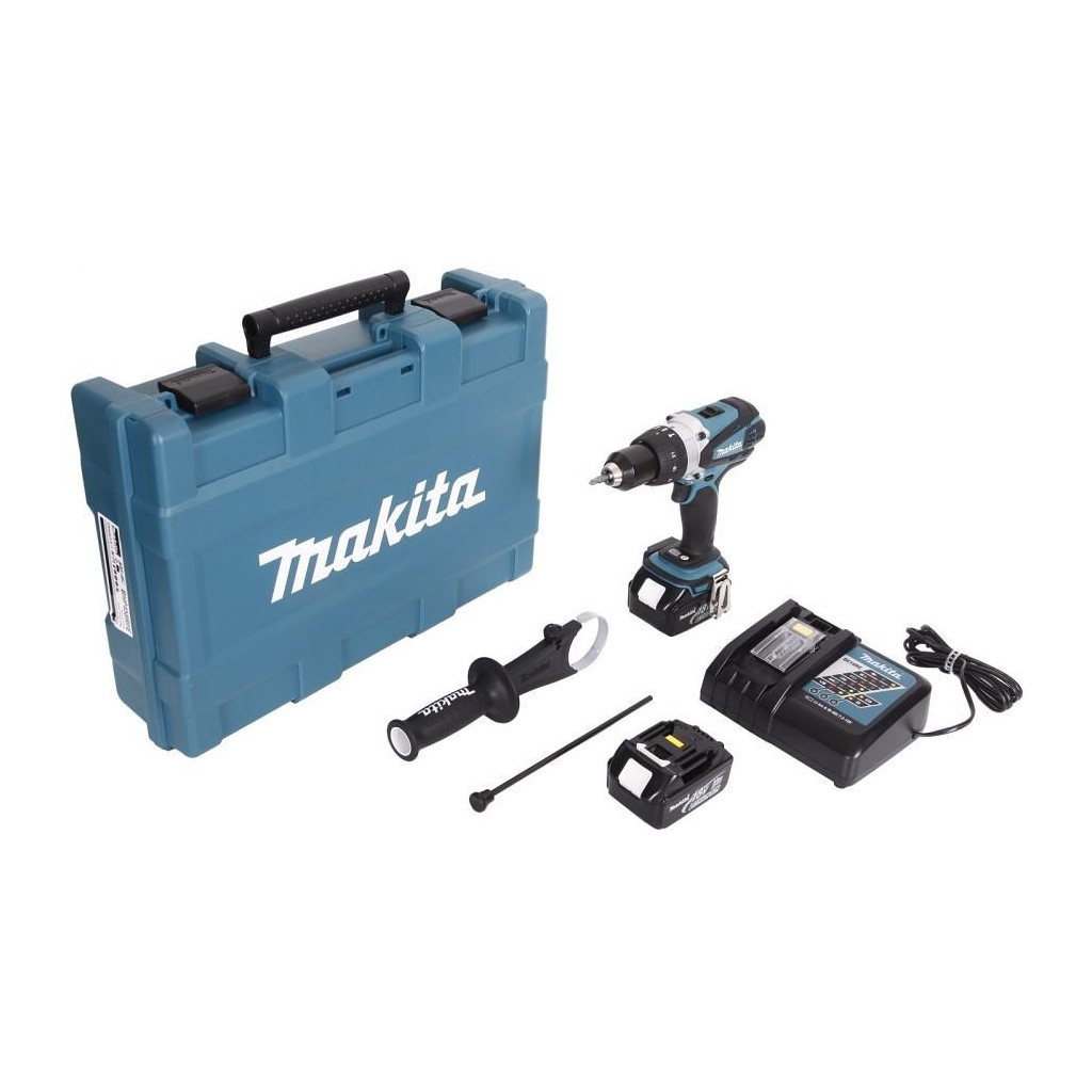 Шуруповерт Makita LXT, 3Аг х 2шт, Makpac, 91 / 58Нм (DHP458RFJ) - зображення 7