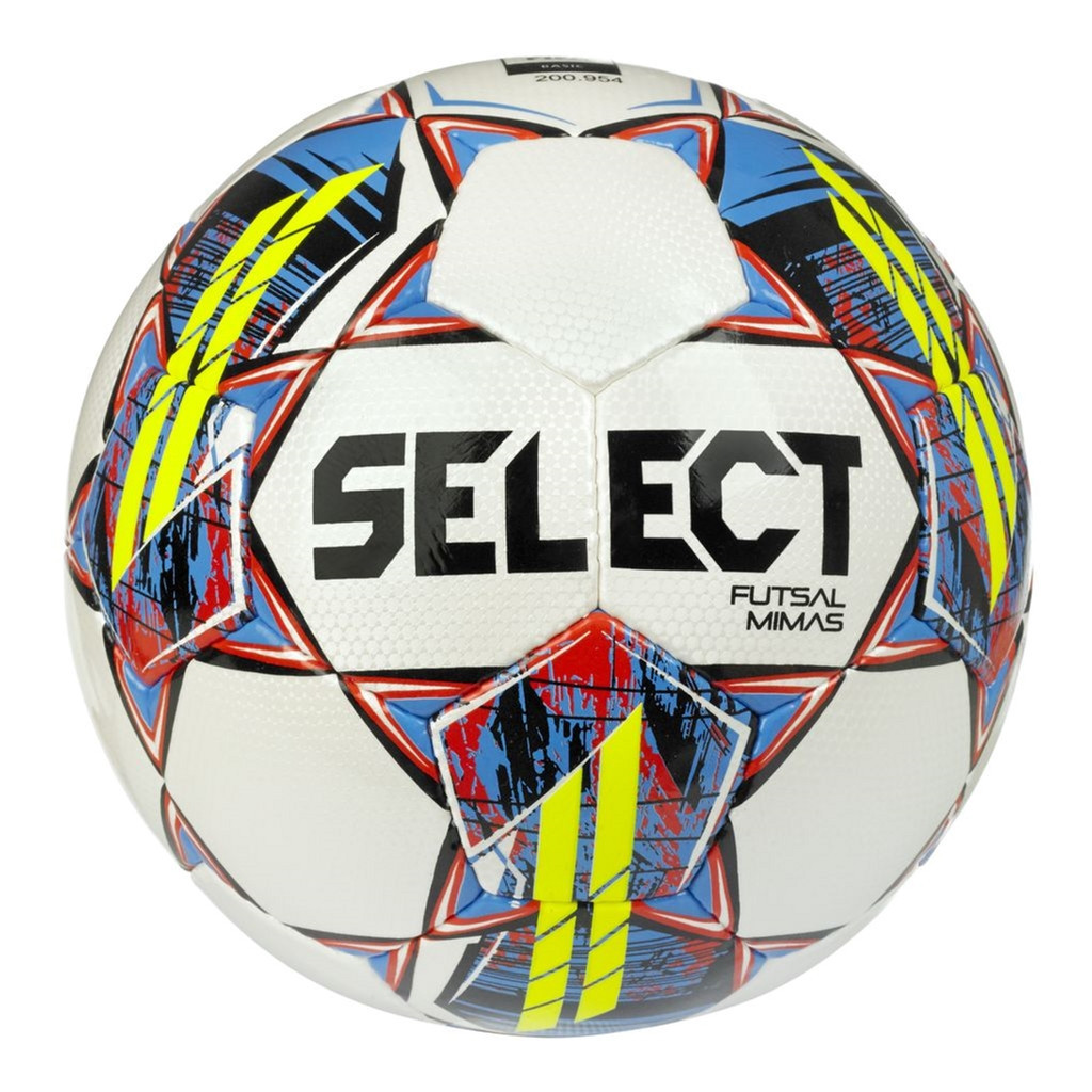 М'яч футзальний Select Mimas (FIFA Basic) v22 біло-жовтий Уні 4 (5703543298365) - зображення 1