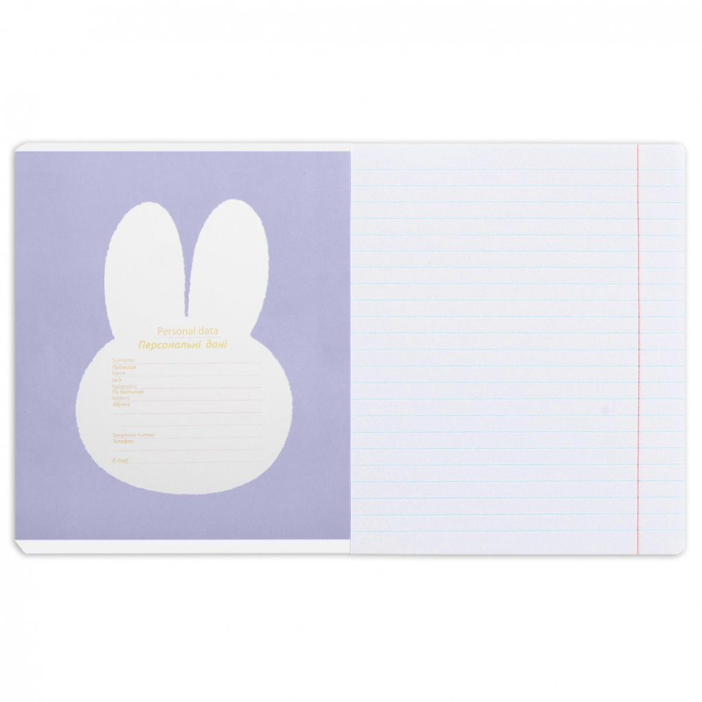 Зошит Yes Gold Miffy 18 аркушів лінія (767529) - зображення 9