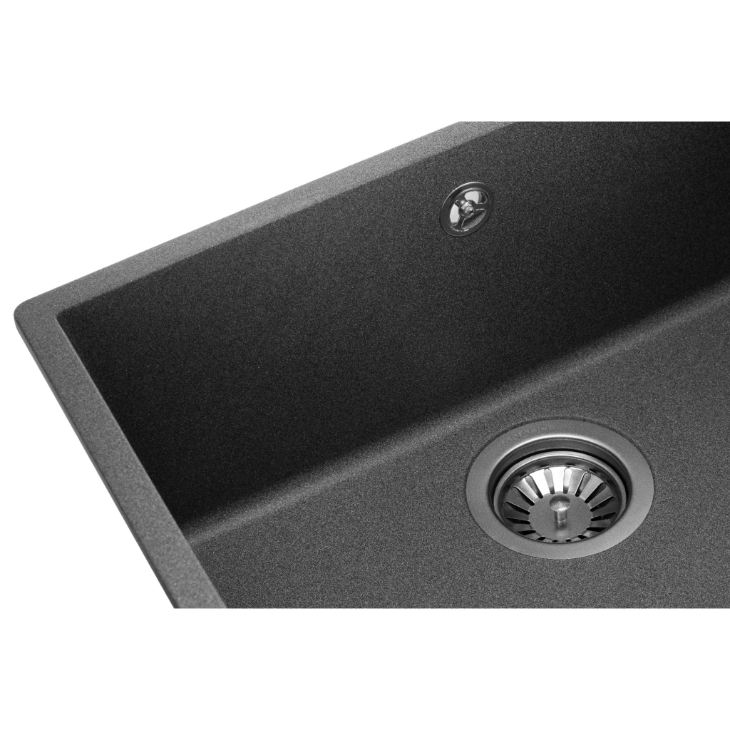 Мийка кухонна GRANADO UNDER TOP MAX grafito (gr3009) - зображення 5