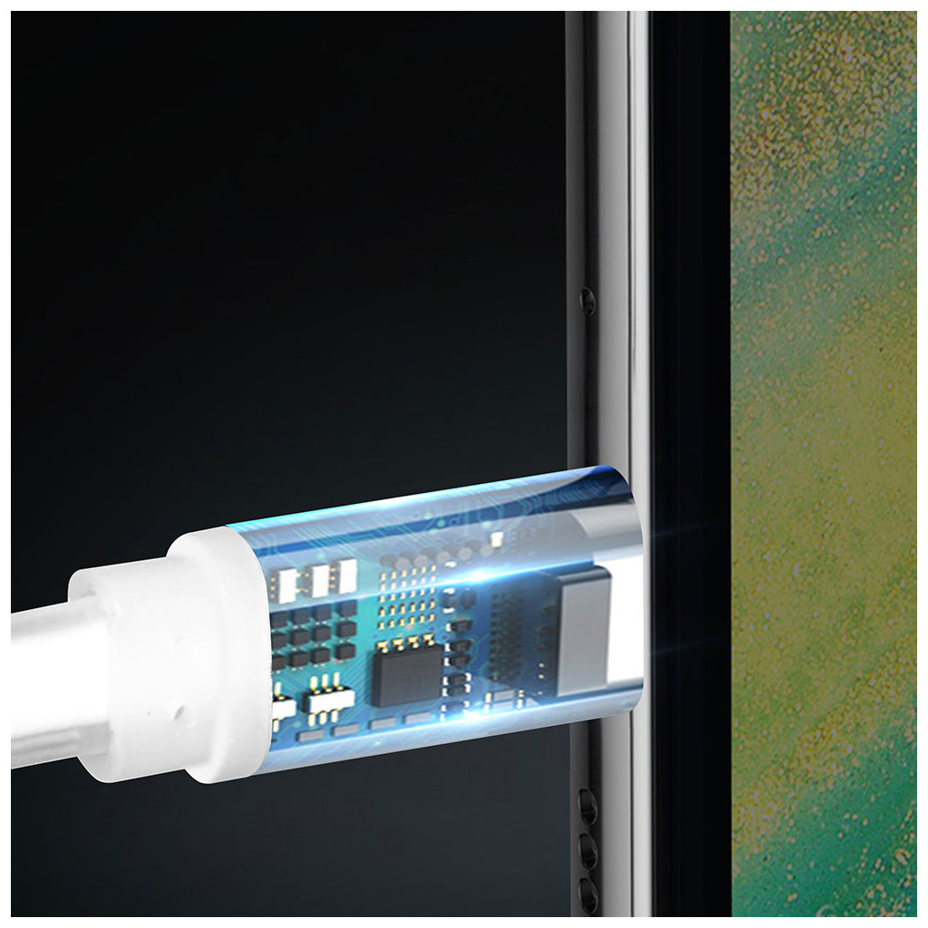 Дата кабель USB 2.0 AM to Lightning 0.25m white ColorWay (CW-CBUM-LM25W) - зображення 6