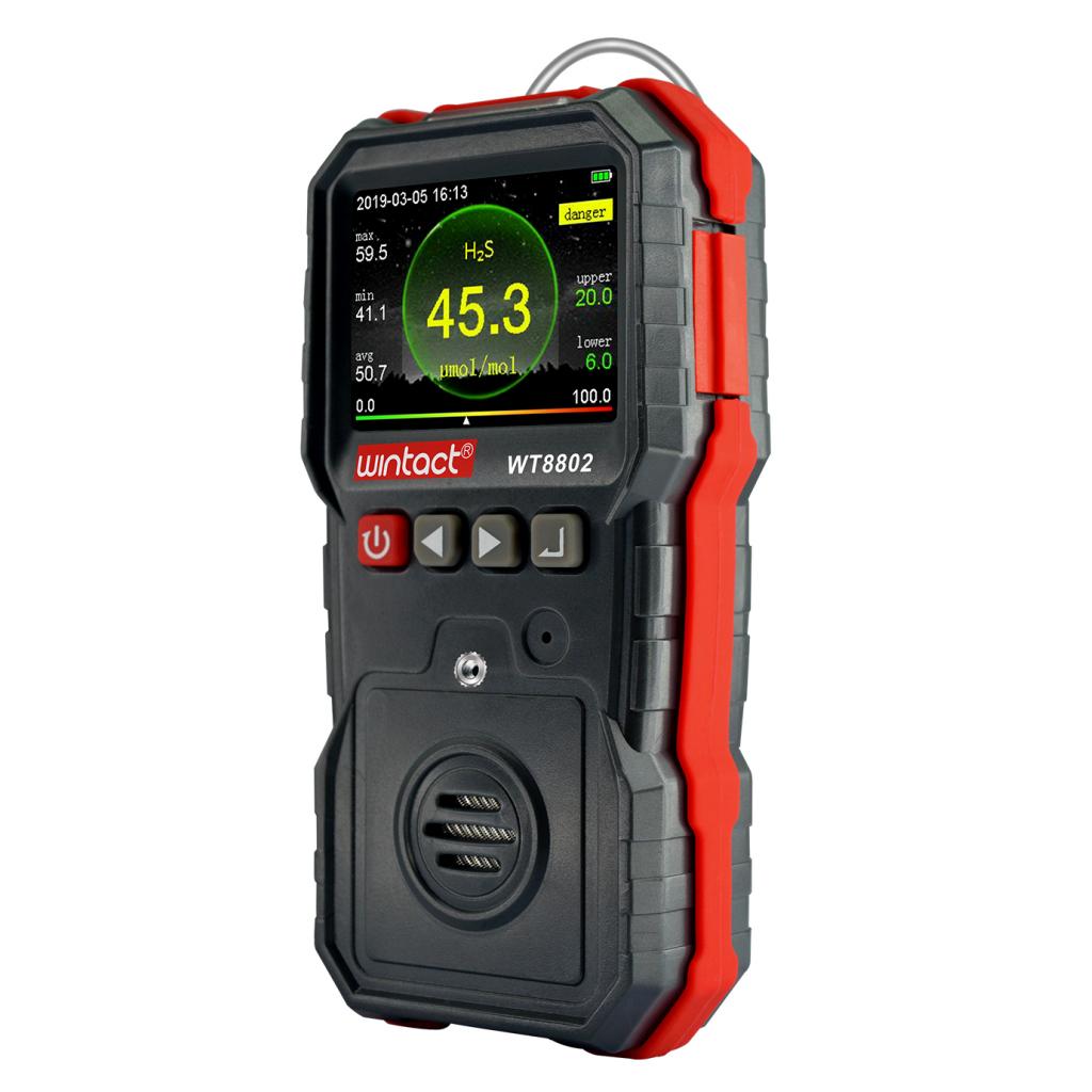 Газоаналізатор Wintact сірководню H2S (0-100 µmol/mol) (WT8802) - зображення 3