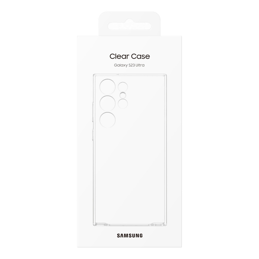 Чохол до мобільного телефона Samsung Galaxy S23 Ultra Clear Case Transparency (EF-QS918CTEGRU) - зображення 3