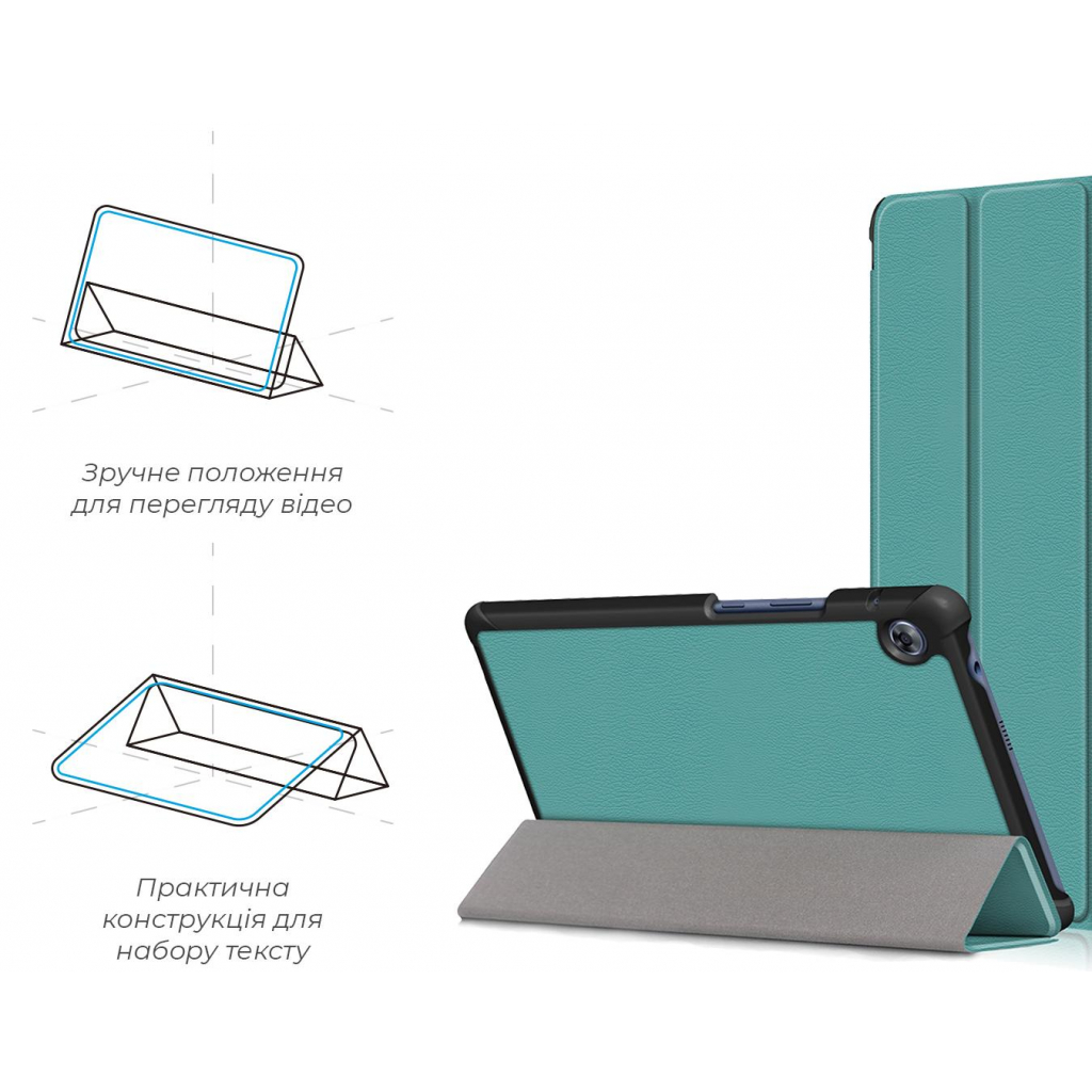 Чохол до планшета Armorstandart Smart Case Huawei MatePad T8 8' (Kobe2-W09A) Green (ARM58601) - зображення 4