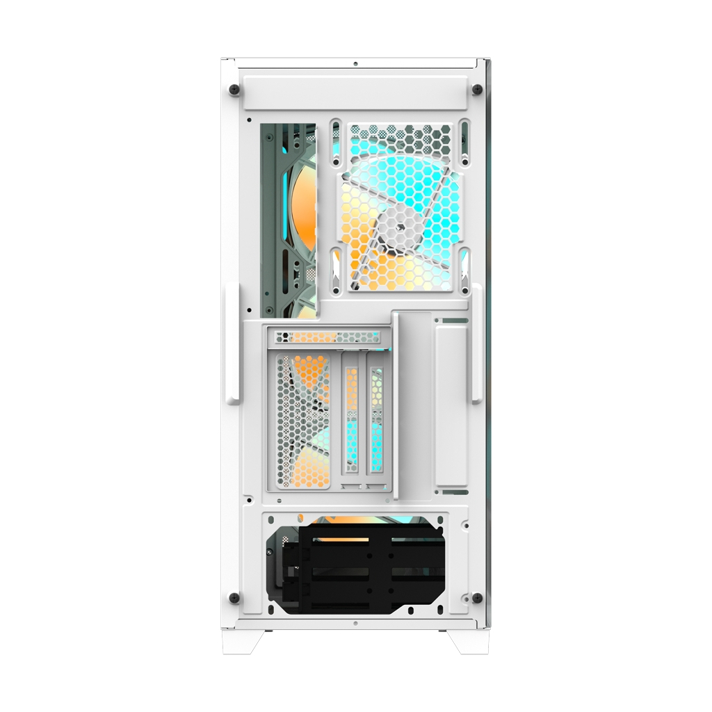 Корпус GIGABYTE C301 GLASS WHITE V2 - зображення 3