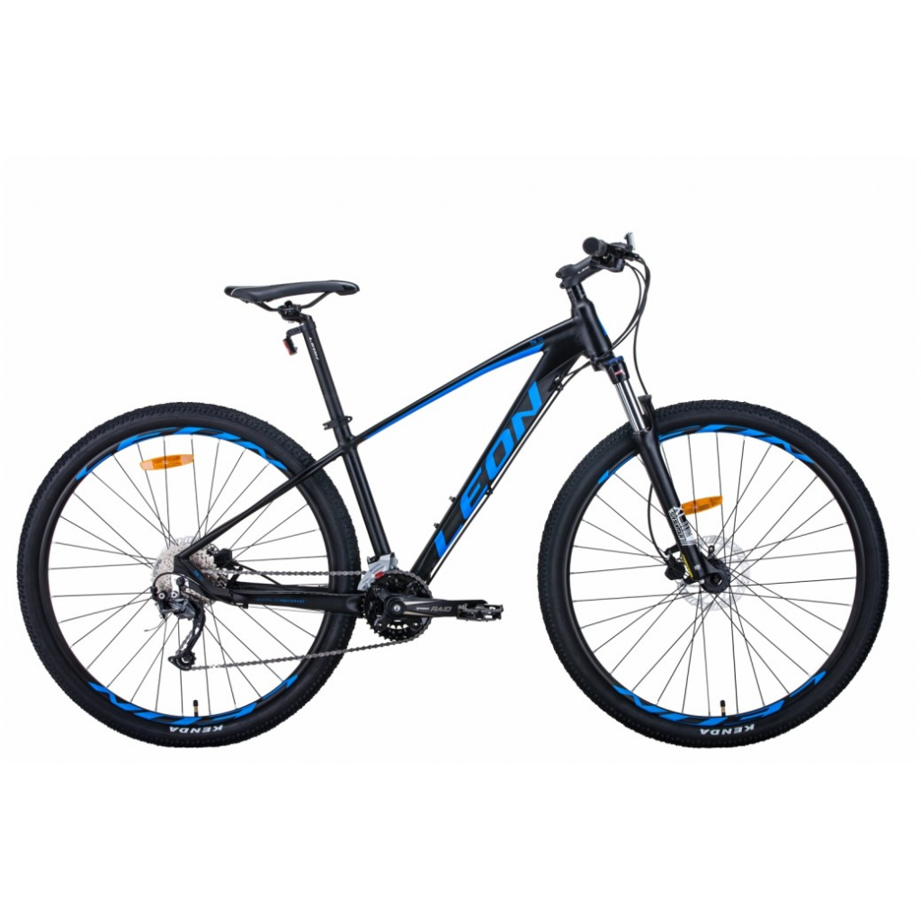 Велосипед Leon 29" TN-70 рама-17,5" 2021 Black/Blue (OPS-LN-29-105) - зображення 1