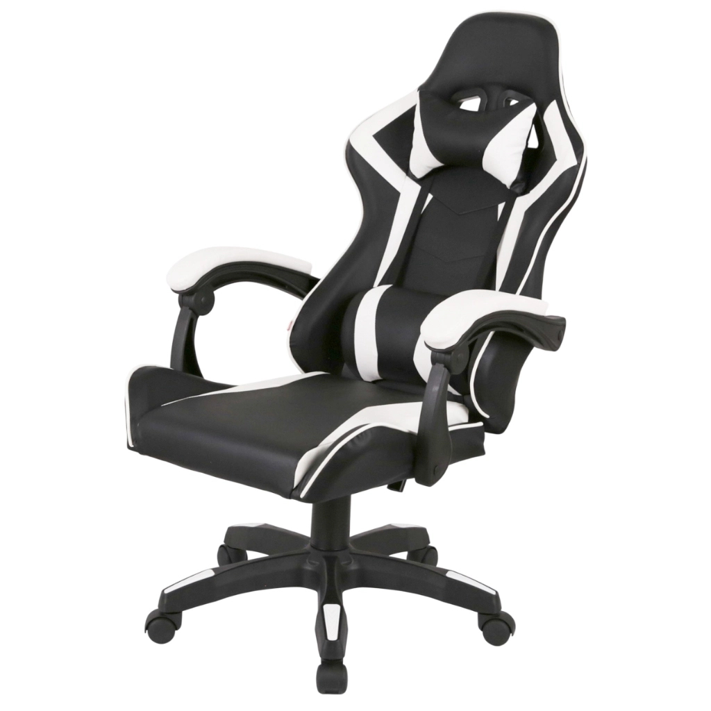 Крісло ігрове Аклас Бешкет ANF підліткове Білий (PU-чорний/білий) (00160336) - зображення 7