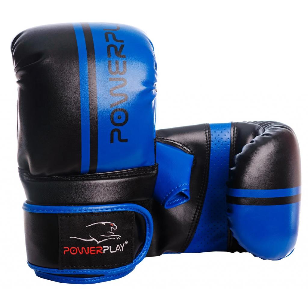 Снарядні рукавички PowerPlay 3025 M Blue/Black (PP_3025_M_Blue/Black) - зображення 1