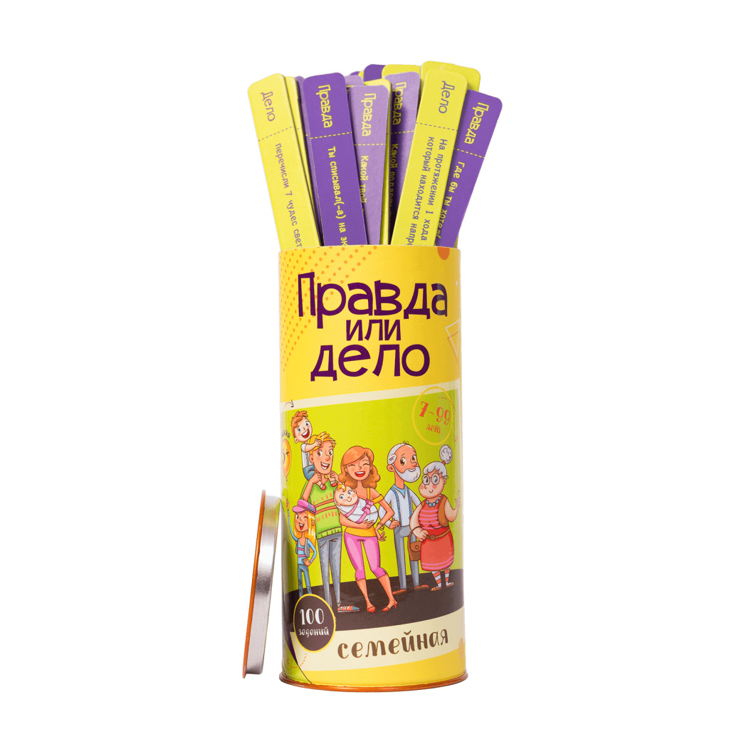 Настільна гра Fun Games Shop Правда чи Справа: Сімейна, російська (FGS10) - зображення 1