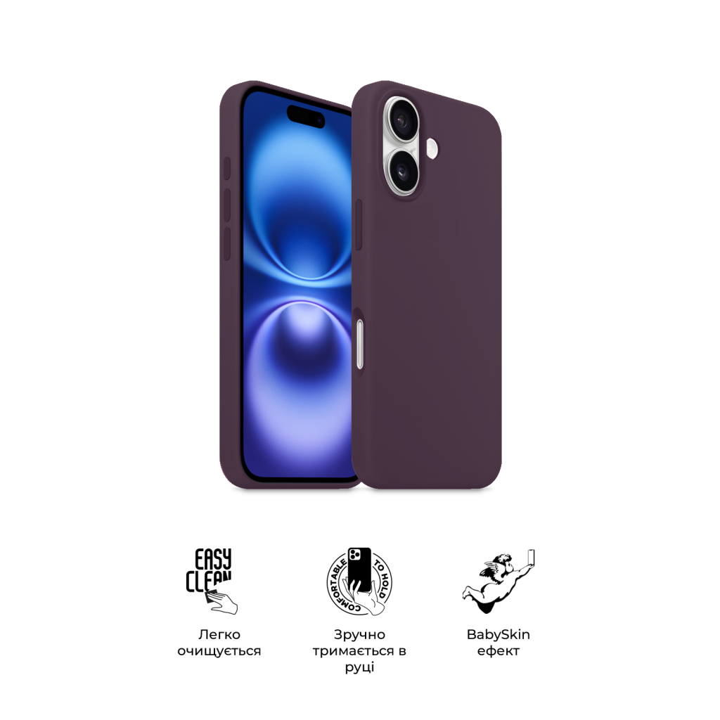 Чохол до мобільного телефона Armorstandart ICON2 MagSafe Apple iPhone 16 Plum (ARM81312) - зображення 3