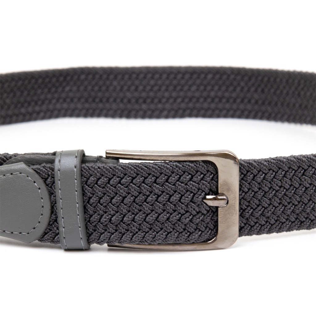 Ремінь Vintage Текстильний чоловічий Сірий (20522) - зображення 6