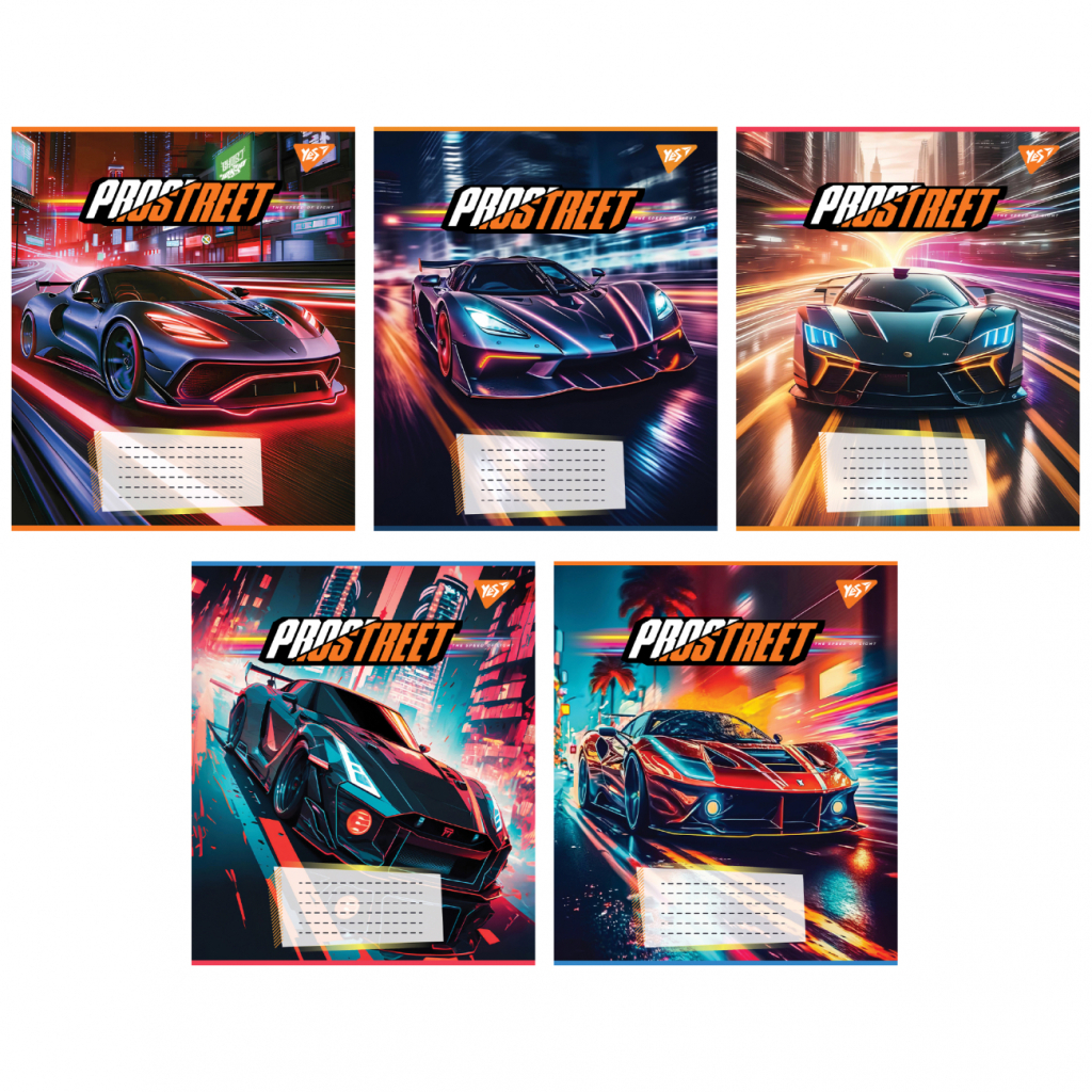 Зошит Yes Prostreet А5 60 аркушів лінія (767161) - зображення 1