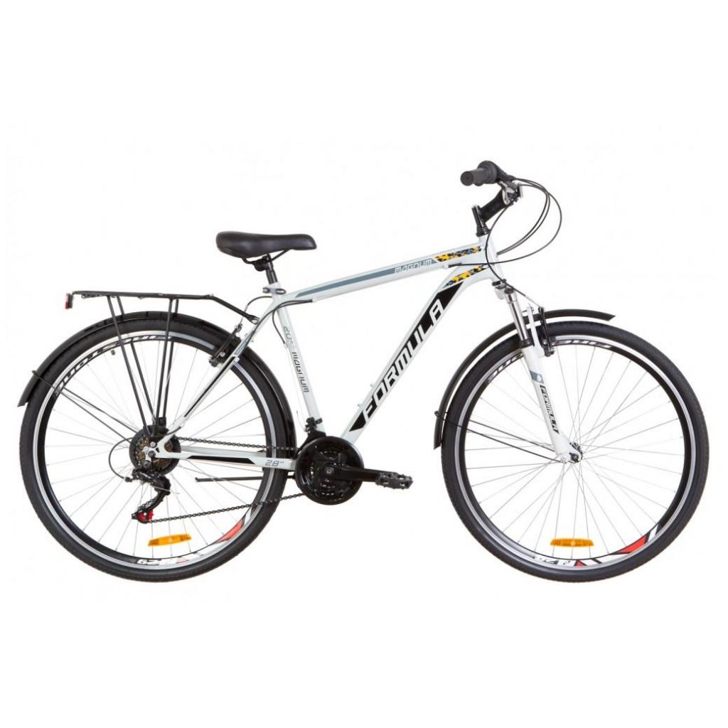 Велосипед Formula 28" MAGNUM AM Vbr рама-20,5" 2019 сіро-чорний з помаранчевим (OPS-FR-28-012) - зображення 1