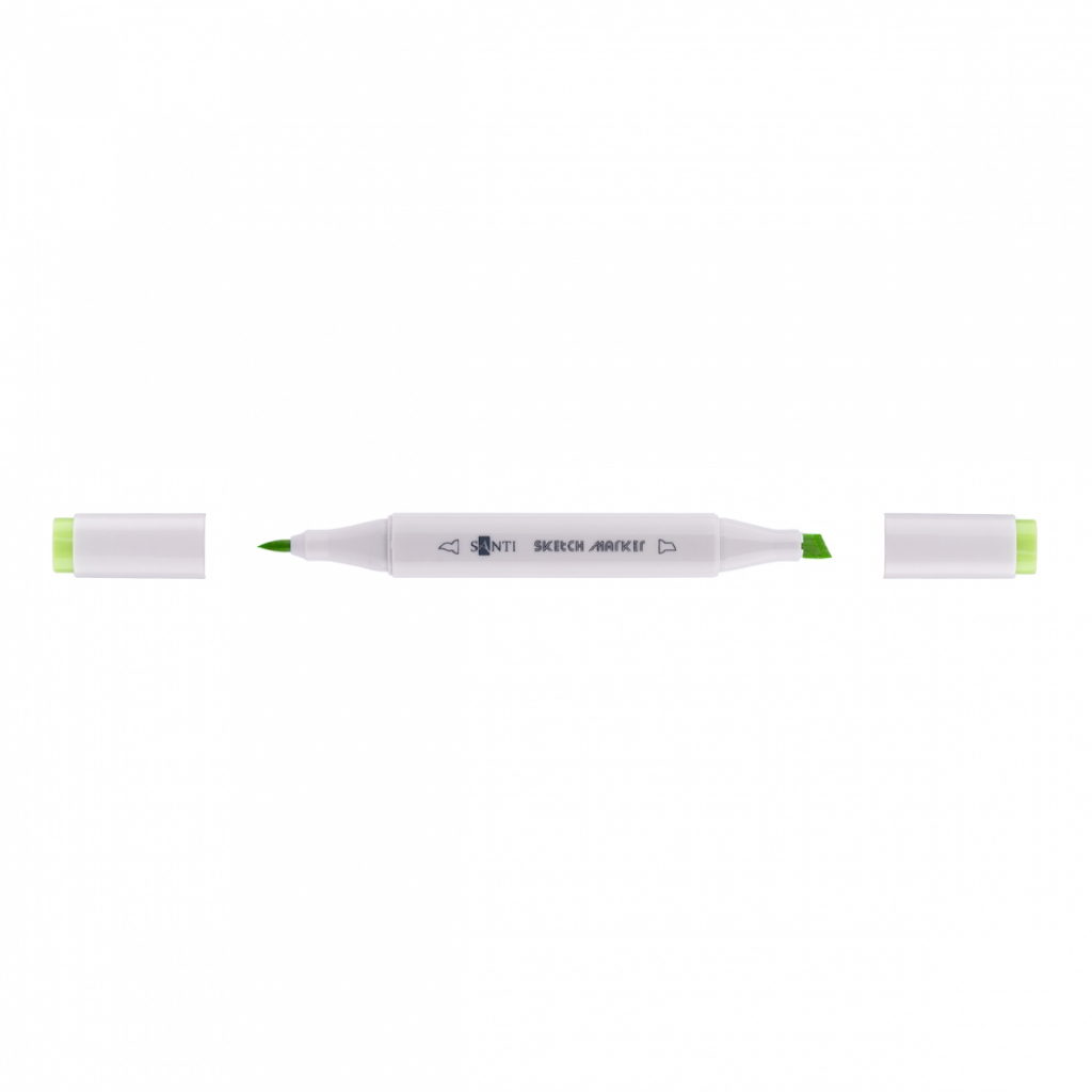 Художній маркер Santi sketch SM-44, жовто-зелений (390585) - зображення 1