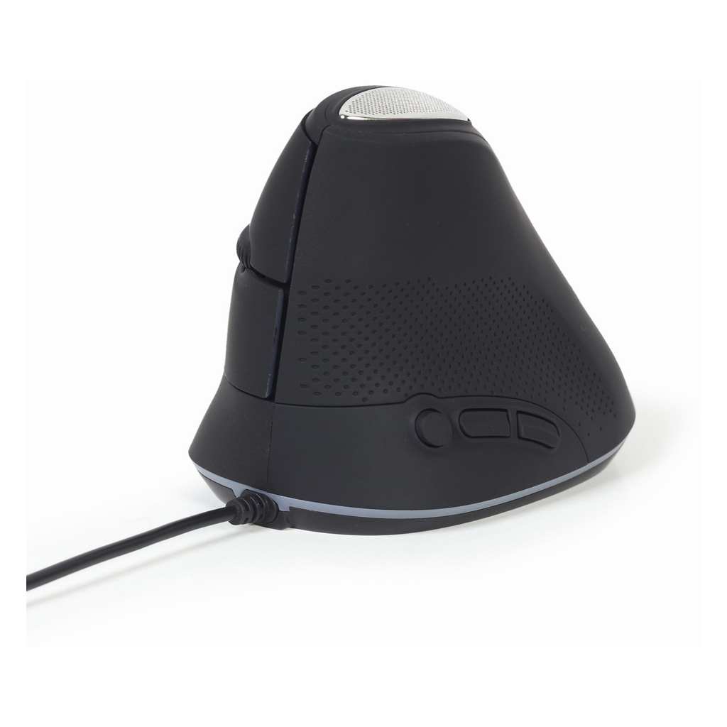 Мишка Gembird MUS-ERGO-03 USB Black (MUS-ERGO-03) - изображение 6