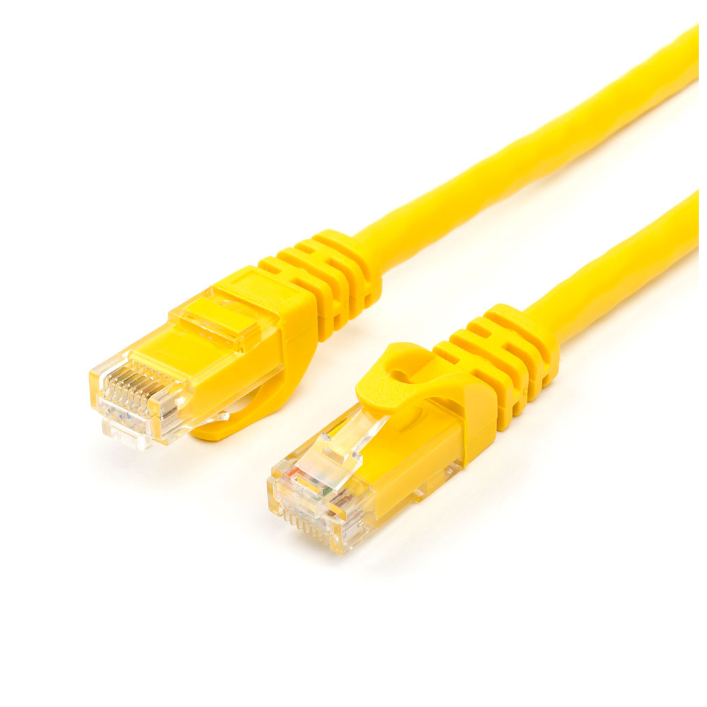 Патч-корд Atcom 0.5м, RJ45, Cat.6, CU, мідь (12156) - зображення 1