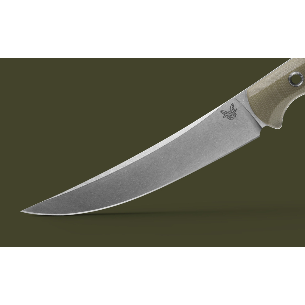 Ніж Benchmade Meatcrafter Olive G10 (15500-3) - зображення 7
