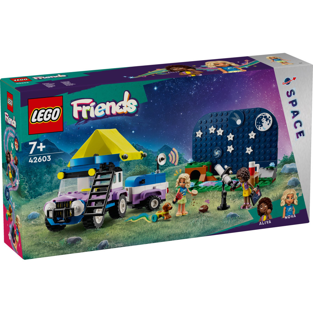 Конструктор LEGO Friends Кемпінговий автомобіль для спостереження за зірками 364 деталей (42603) - зображення 1