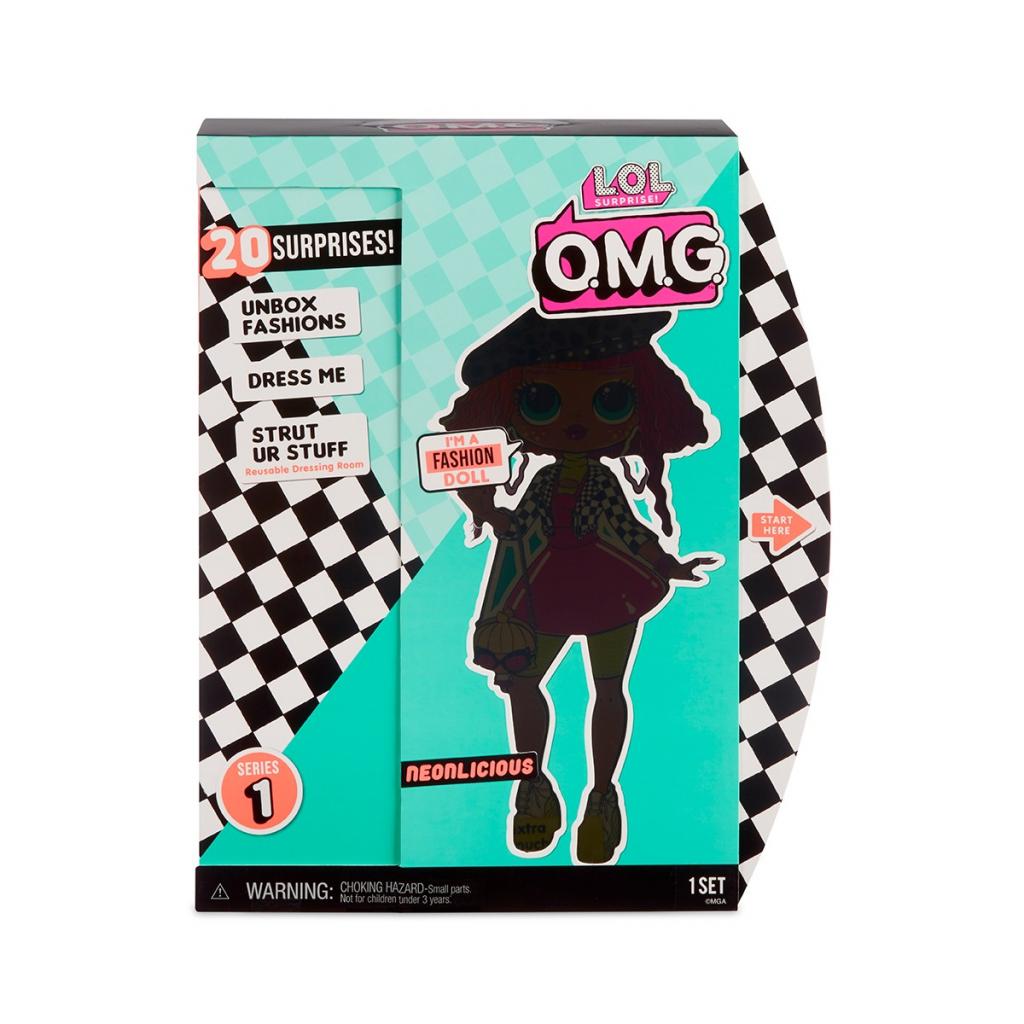 Лялька L.O.L. Surprise! Леді Неон з аксесуарами (560579) - зображення 2