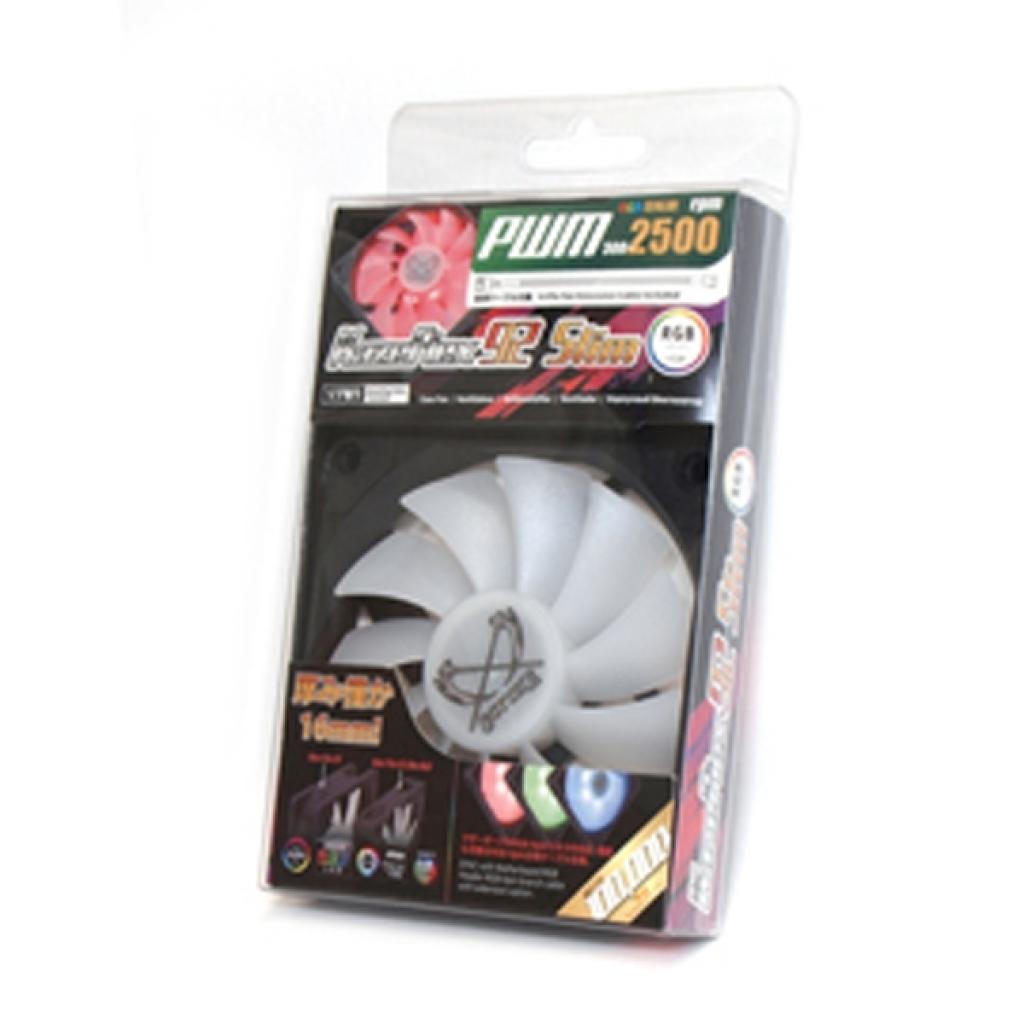 Кулер до корпусу Scythe Kaze Flex 92 mm Slim RGB PWM (KF9215FD25R-P) - зображення 6