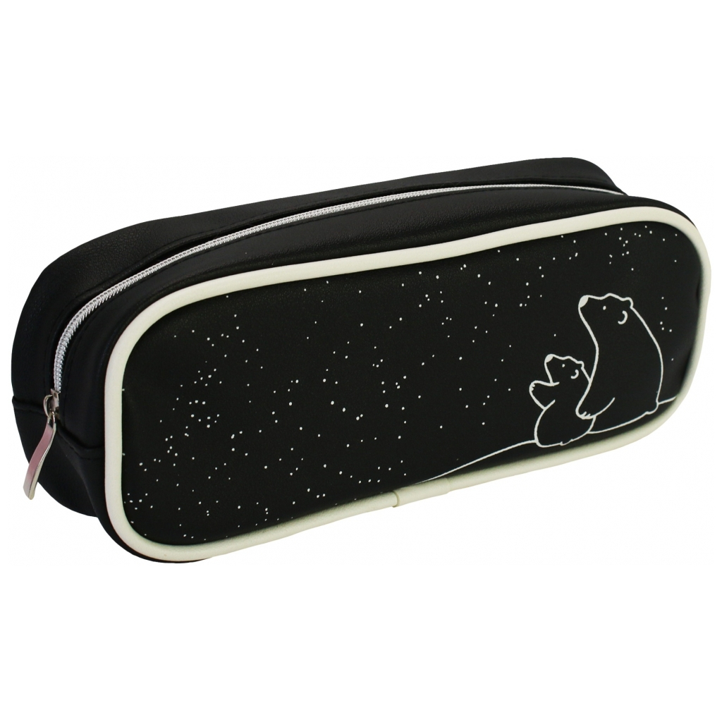 Пенал Cool For School 2 відділення Чорний (CF87194) - зображення 1