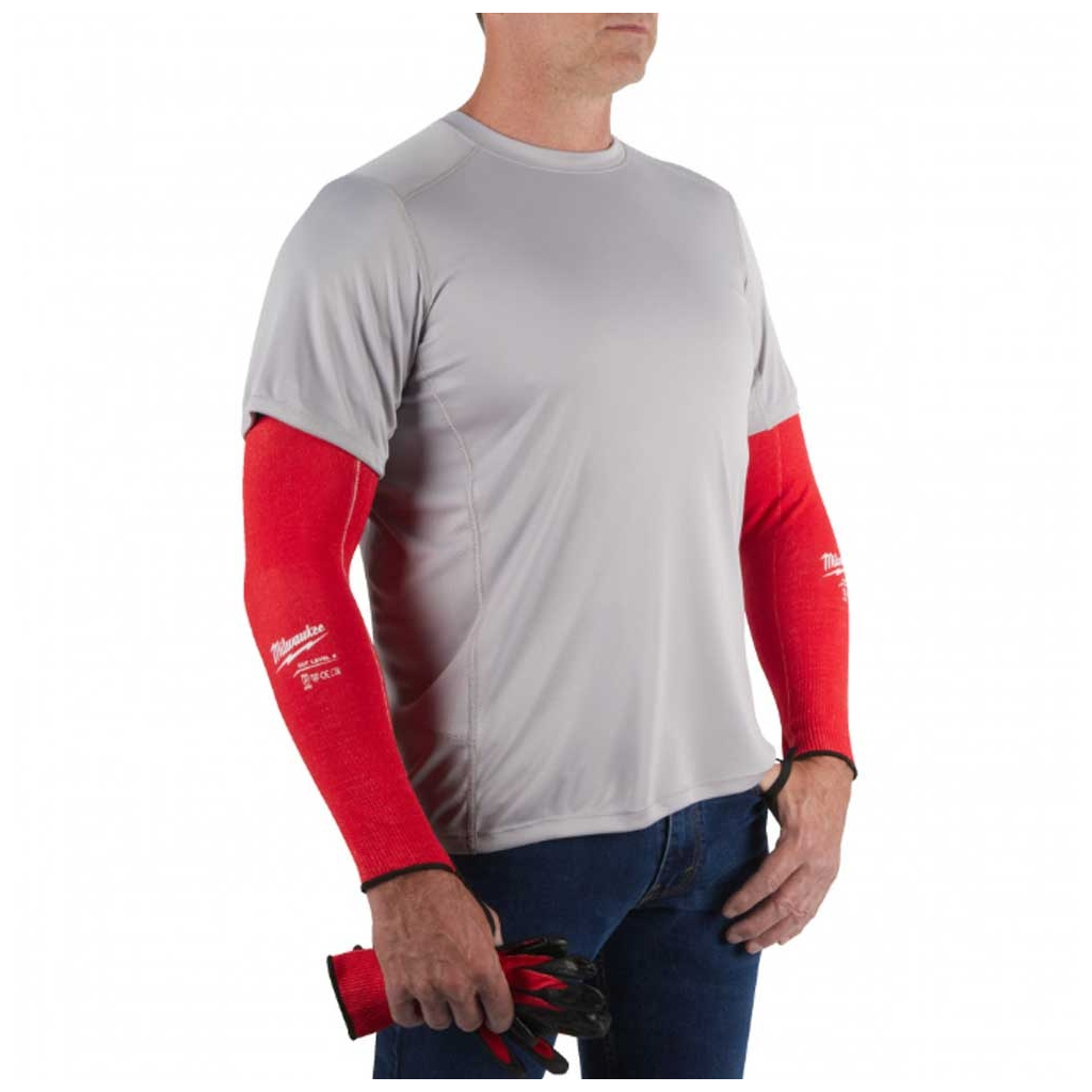 Нарукавники захисні Milwaukee з рівнем опору порізам C, 45 см (4932478585) - зображення 3