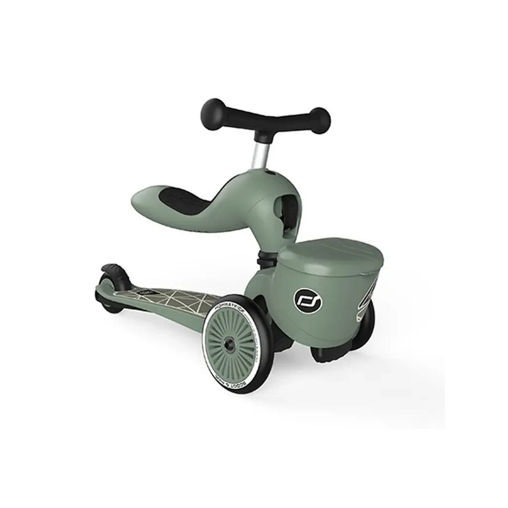 Самокат Scoot&Ride Highwaykick-1 Lifestyle зелений (SR-210621-GREENLINES) - зображення 5