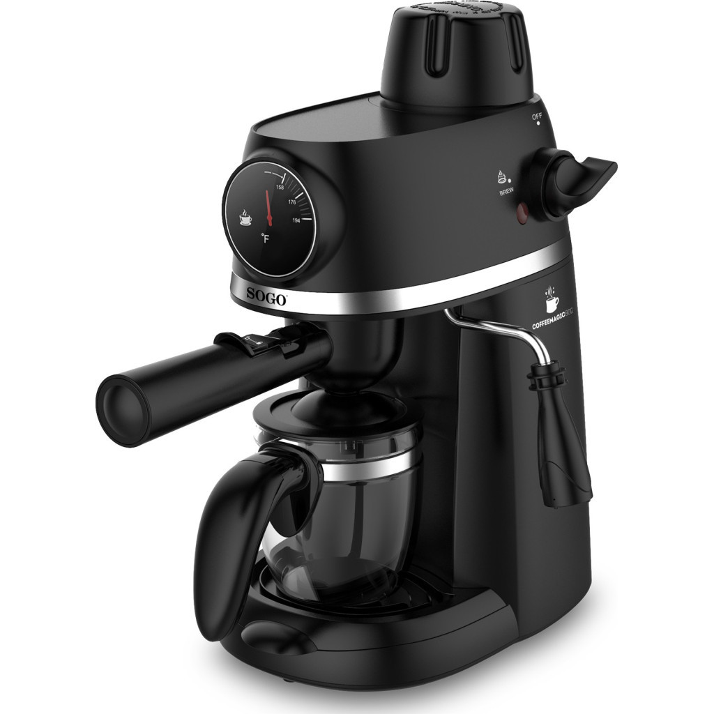 Ріжкова кавоварка еспресо SOGO CAF-SS-7645 - зображення 4