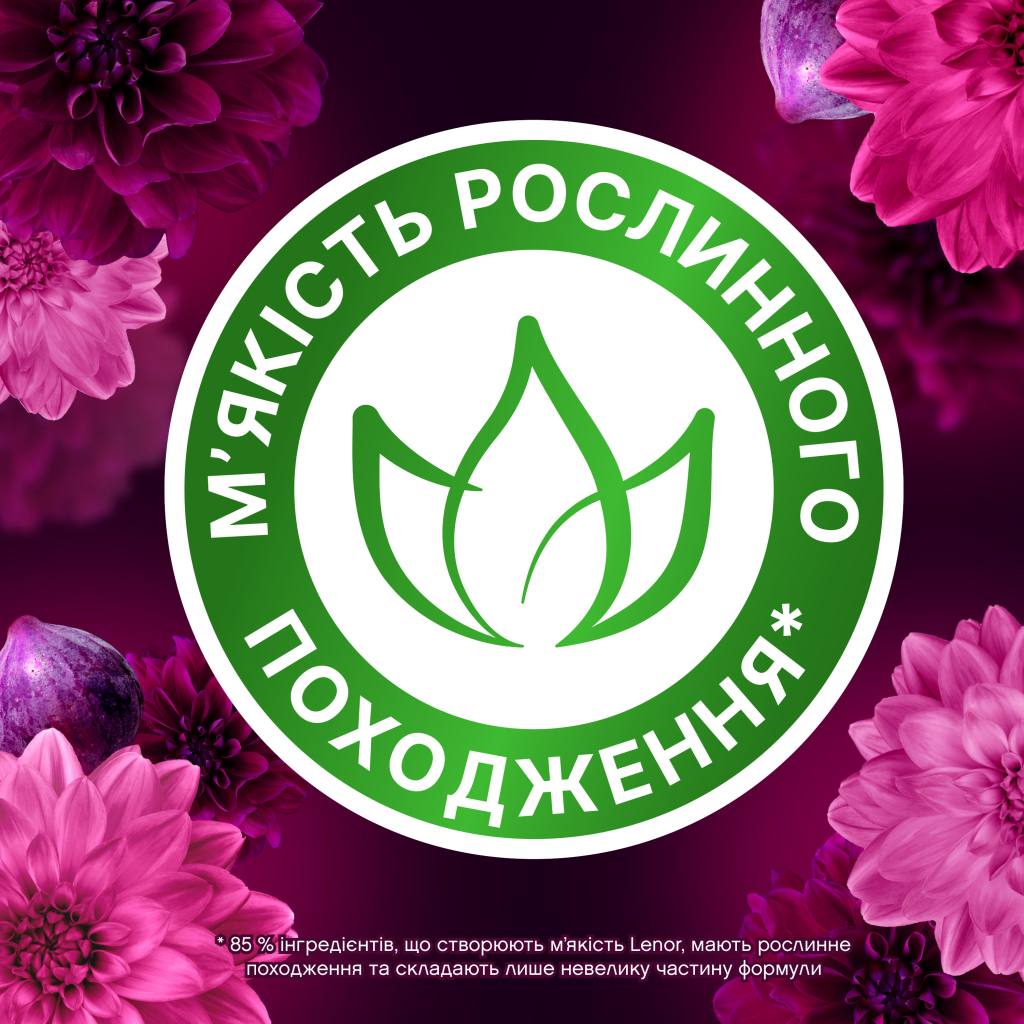 Кондиціонер для білизни Lenor Діамантовий інжир та вода лотоса 1200 мл (8006540909300) - зображення 6