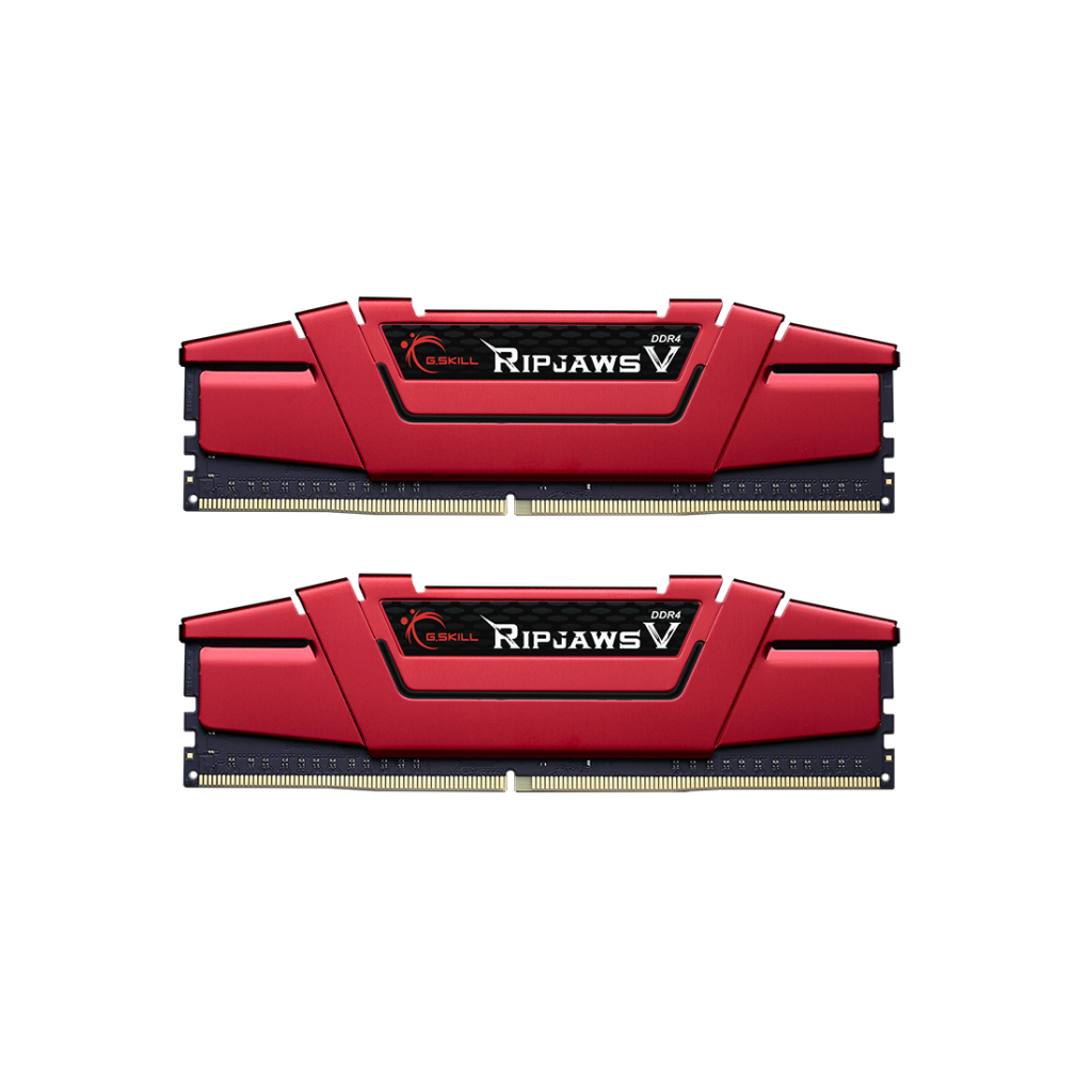 Модуль пам'яті для комп'ютера DDR4 32GB (2x16GB) 3200 MHz Ripjaws V G.Skill (F4-3200C14D-32GVR) - зображення 1