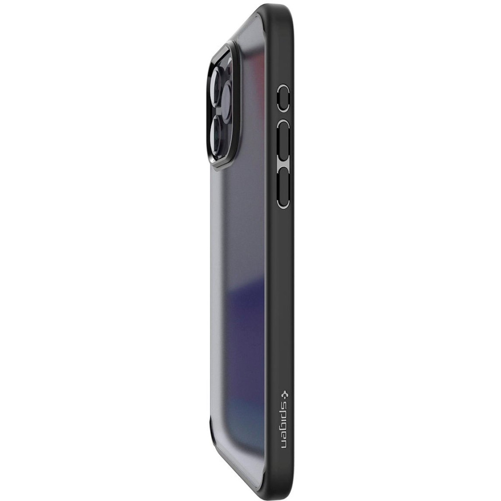 Чохол до мобільного телефона Spigen Apple iPhone 15 Pro Ultra Hybrid Frost Black (ACS06709) - зображення 5