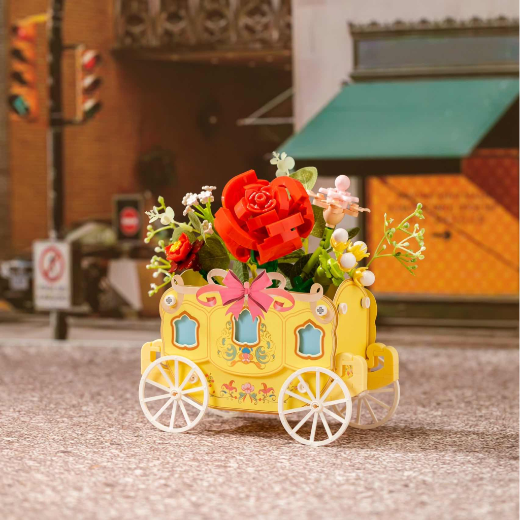 Конструктор Pantasy Original - Flower Cart Кошик із трояндами (15027) - зображення 2