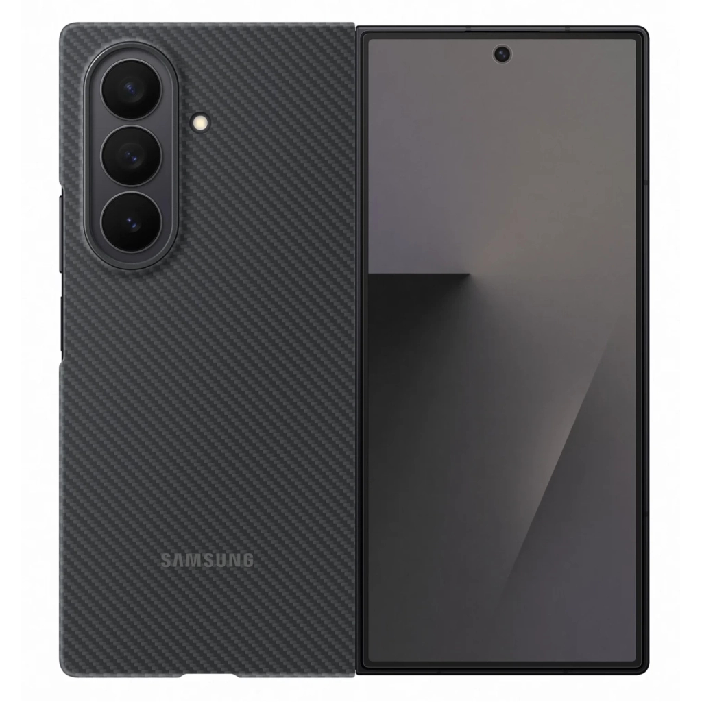 Чохол до мобільного телефона Samsung Carbon Galaxy Fold 7 Black (EF-XF966SBEGUA) - зображення 3