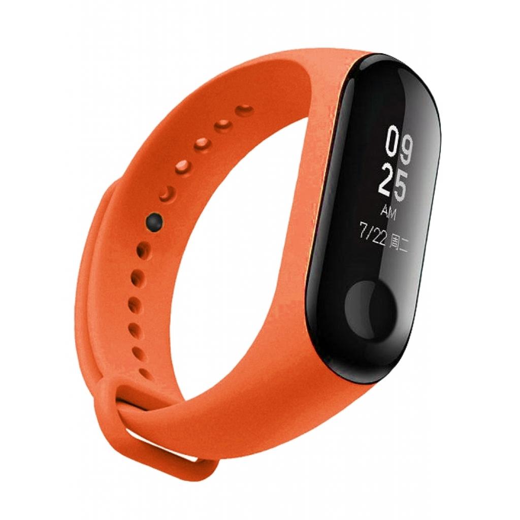 Ремінець до фітнес браслета Armorstandart для Xiaomi Mi Band 4/3 Orange (ARM51831) - зображення 1