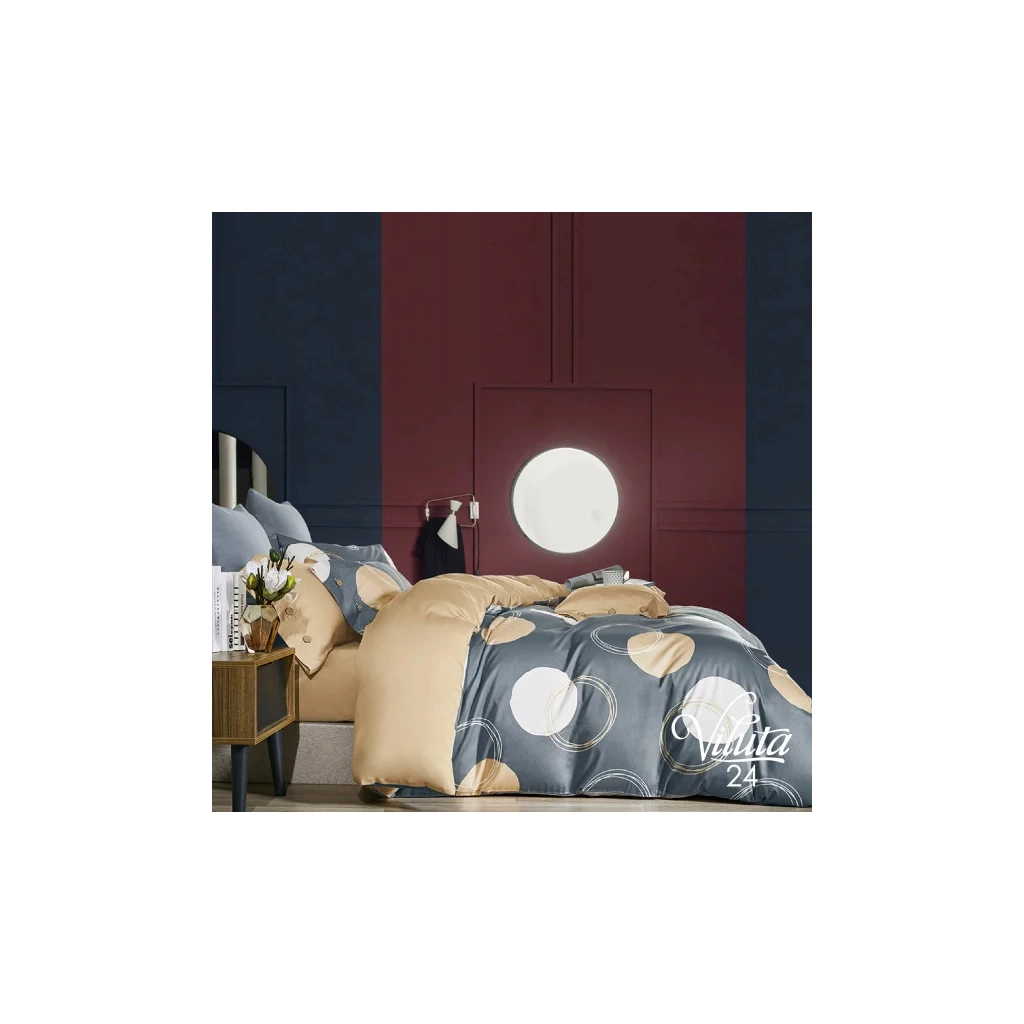 Постільна білизна Viluta Сатин Єгипетська бавовна 24 євро (24_EB_ev) - зображення 1