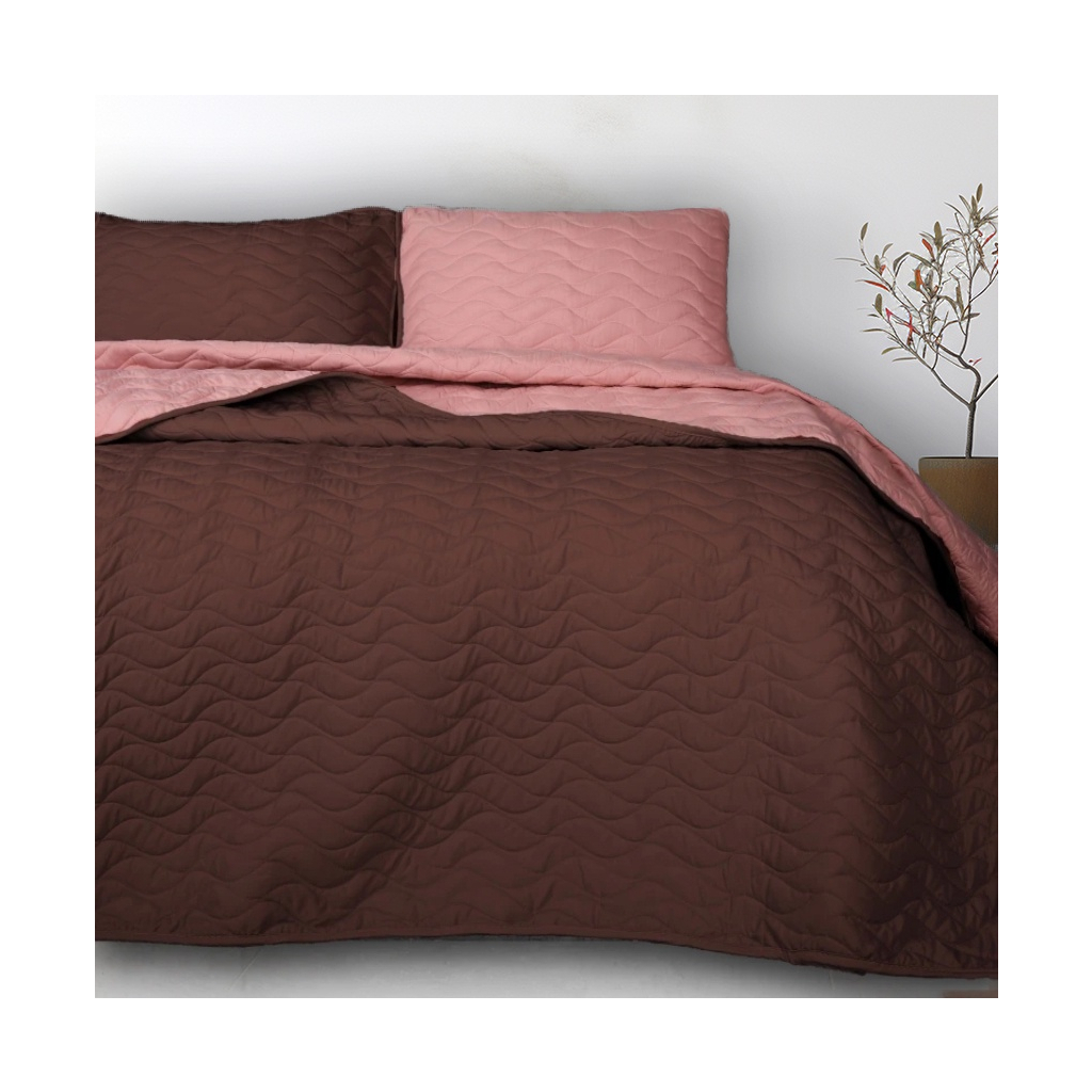 Покривало MirSon Набір Serenity Line №4300 Sea breeze (покривало + 2 наволочки) 200х220 см (2200007298440) - зображення 1