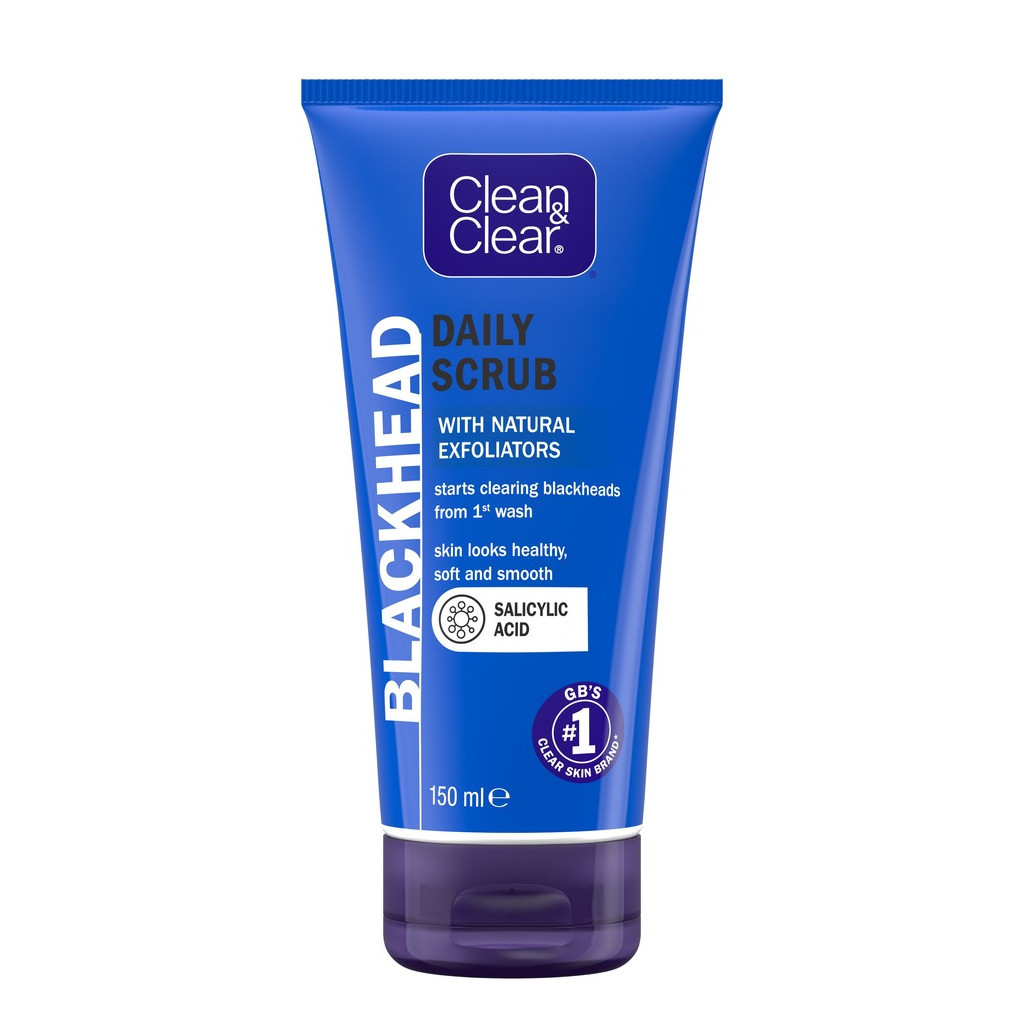 Скраб для обличчя Clean & Clear від чорних цяток 150 мл (3574660149807) - изображение 1