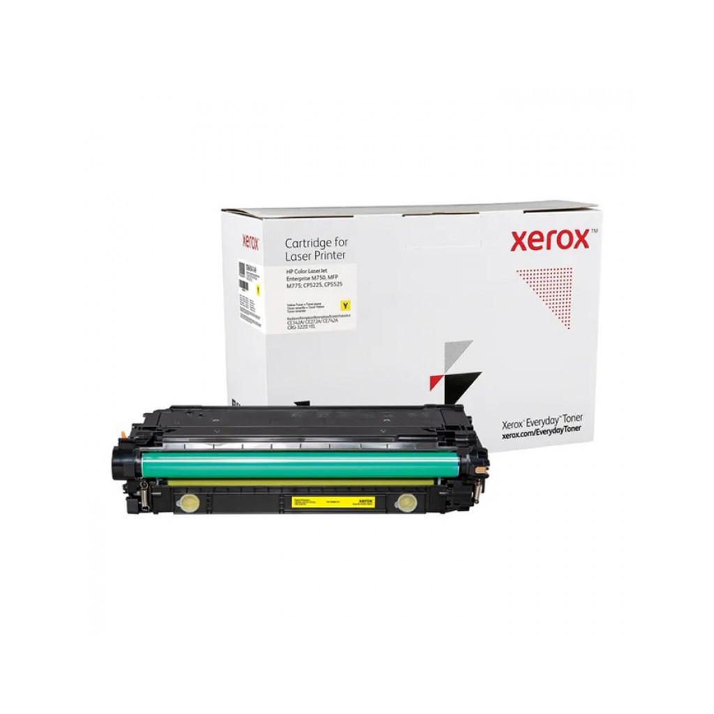 Картридж Xerox HP CE342A (651A)/CE272A (650A)/CE742A (307A) yellow (006R04149) - зображення 1