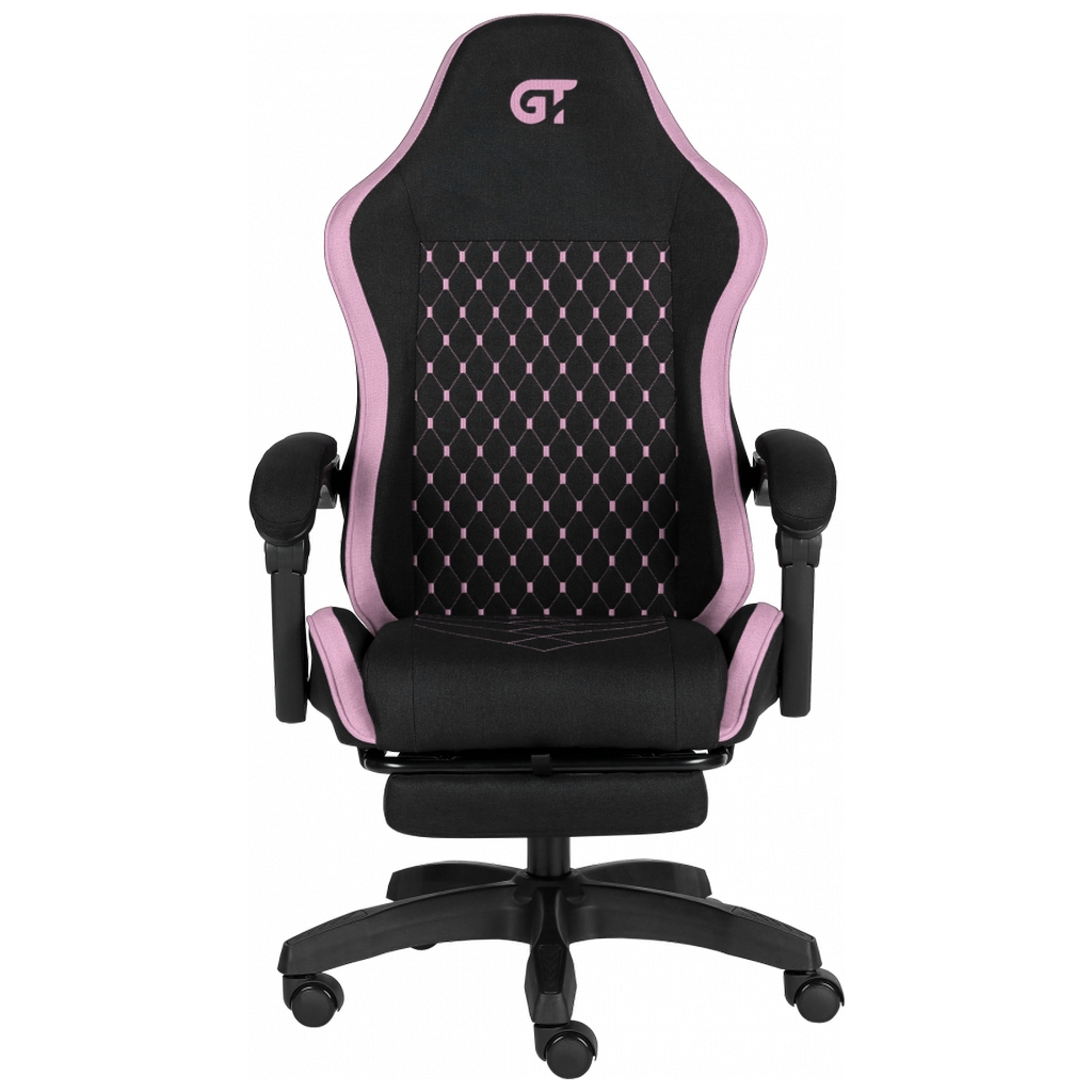 Крісло ігрове GT Racer X-2339 Black/Pink (X-2339 Fabric Black/Pink) - зображення 4