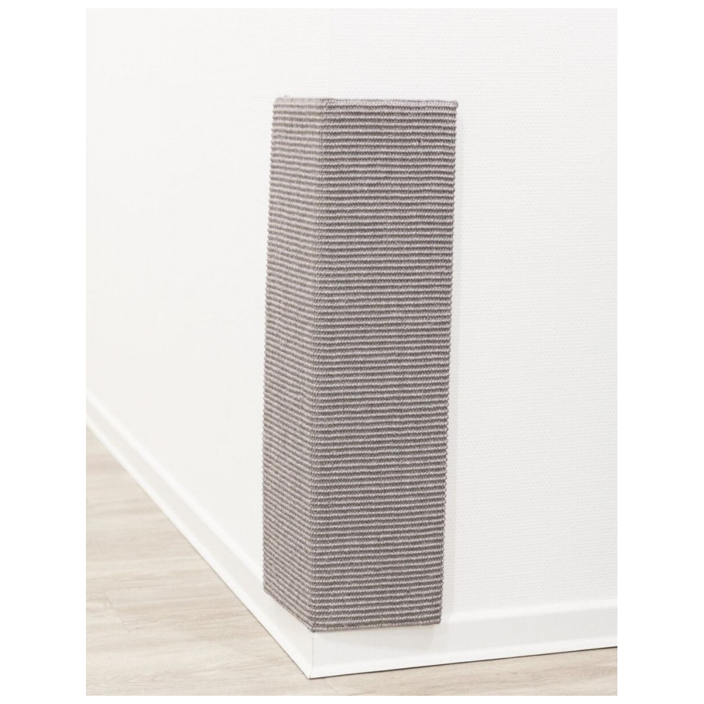 Дряпка (кігтеточка) для котів Trixie настінно-кутова 38х75 см сіра (4047974431603) - изображение 2