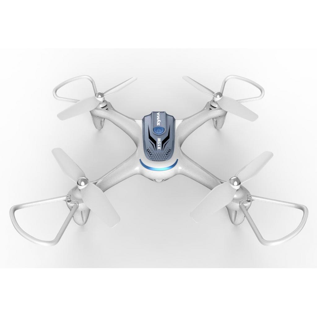 Радіокерована іграшка Syma Квадрокоптер с 2,4 Ггц управ.і камерой (X15W White) - зображення 3