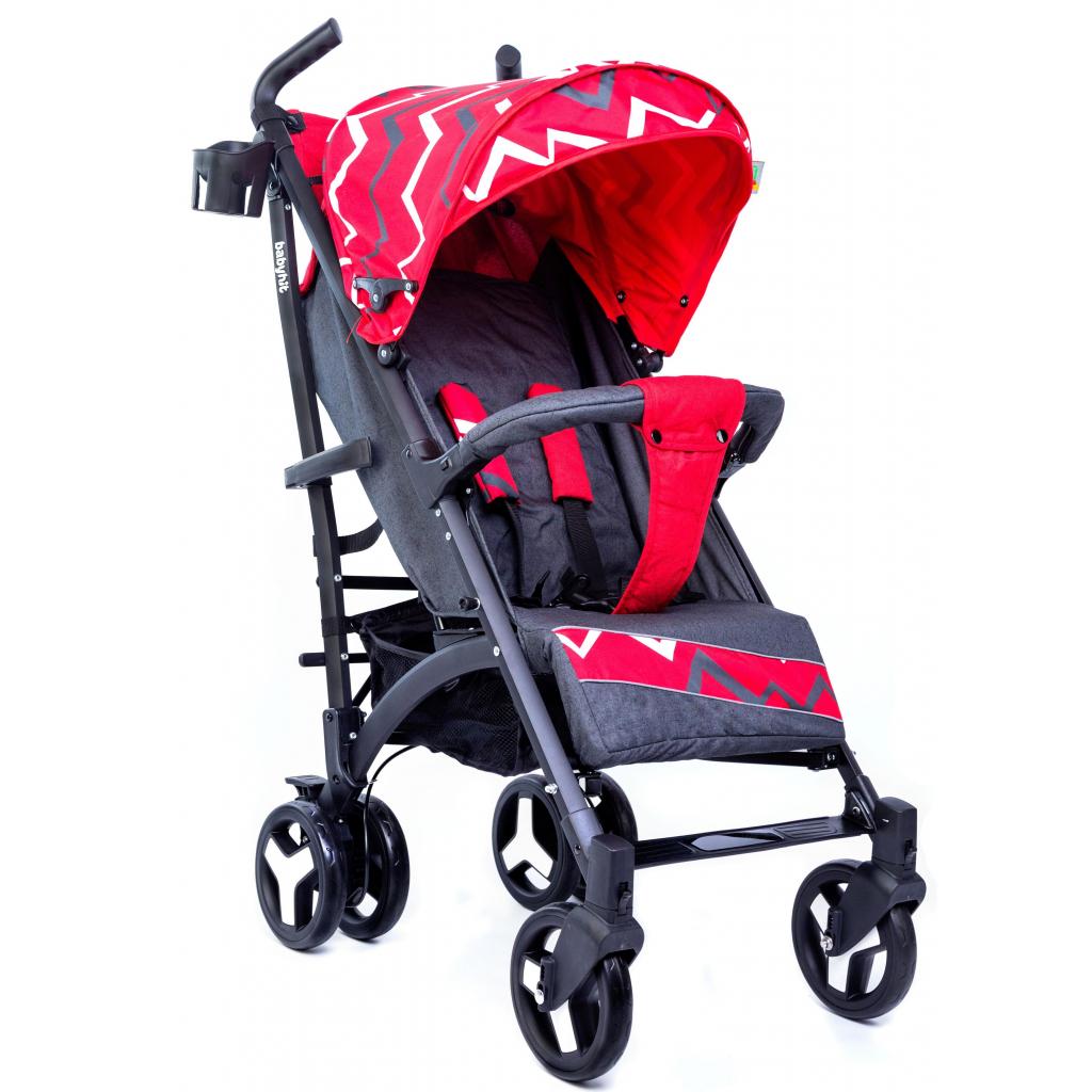 Коляска BabyHit Rainbow G2 Wave Red (26 024) - зображення 1