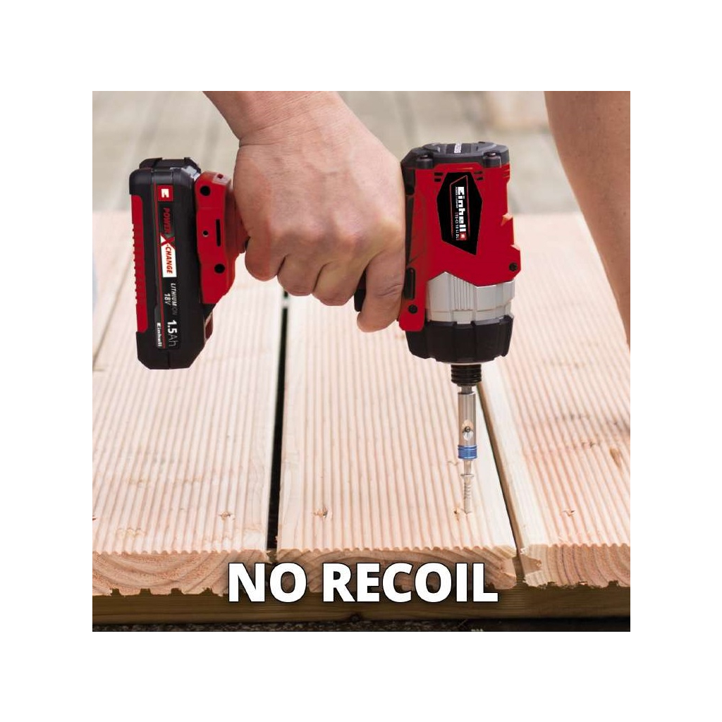 Шуруповерт Einhell TE-CI 18/1 Solo (без АКБ і ЗП) (4510034) - зображення 3